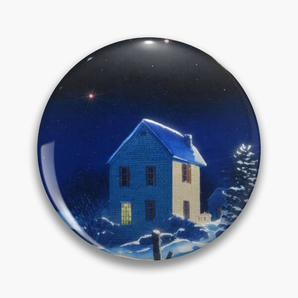 Item preview, A Lone Light Shines on Christmas Eve designed and sold by kenmo.
