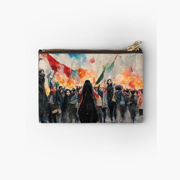 Item preview, Anti hijab and anti government protests in Iran - women protesting designed and sold by justinasv775.