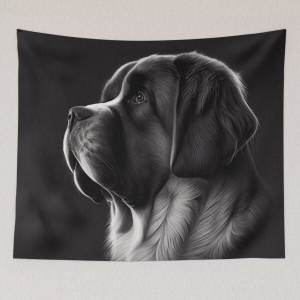 Item preview, Saint bernard dog. Mountain dog with cute face. designed and sold by MimozaStudio.