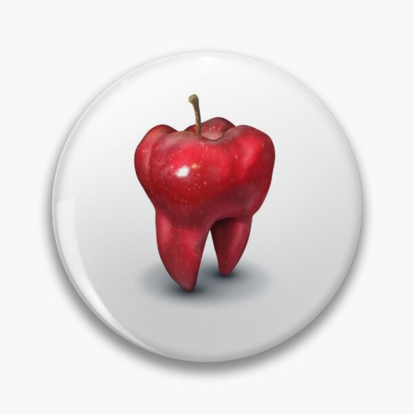 Item preview, Red apple tooth - Dental designed and sold by guaka-molly.
