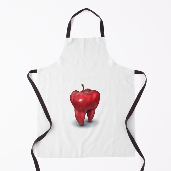 Item preview, Red apple tooth - Dental designed and sold by guaka-molly.