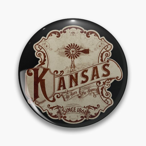 Item preview, Kansas Ad Astra Per Aspera Ornate Windmill Vintage Antique designed and sold by itsrturn.