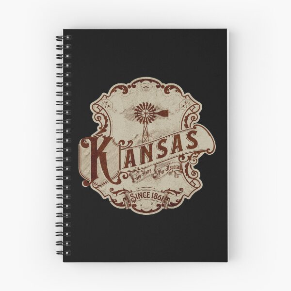 Item preview, Kansas Ad Astra Per Aspera Ornate Windmill Vintage Antique designed and sold by itsrturn.