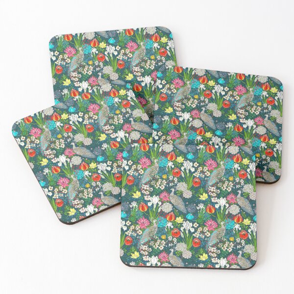 Item preview, Peacock Paradise Garden designed and sold by IrishVikingDesigns.