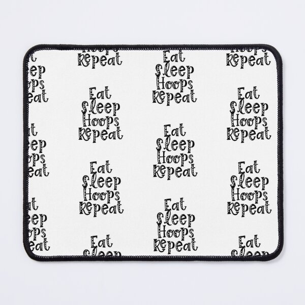 Item preview, Eat Sleep Hoops Repeat designed and sold by nextneveldesign.