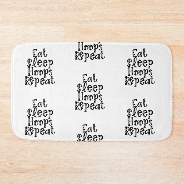 Item preview, Eat Sleep Hoops Repeat designed and sold by nextneveldesign.