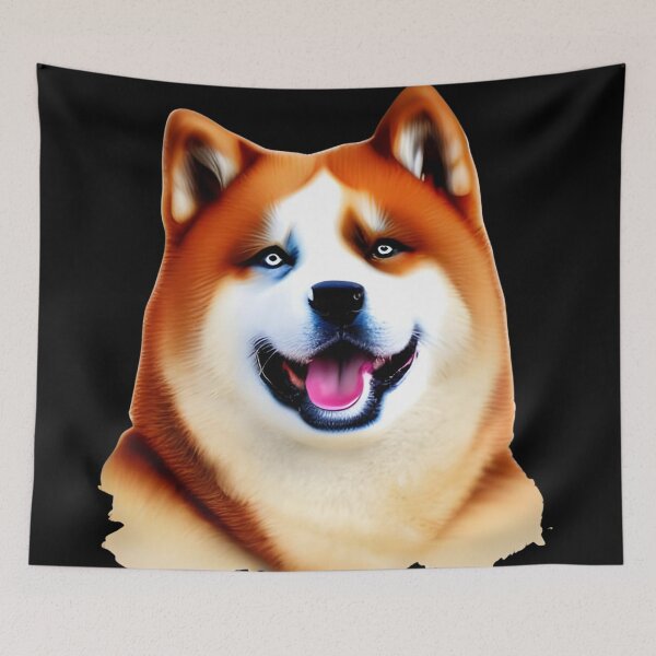 Item preview, Akita dog breed designed and sold by The Love Quill.