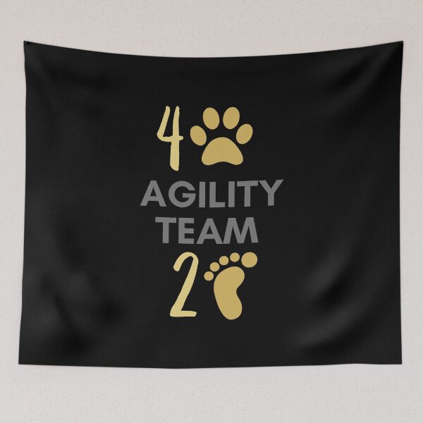 Item preview, Agility team 4 legs and 2 feet in gray and gold designed and sold by PausePapote.