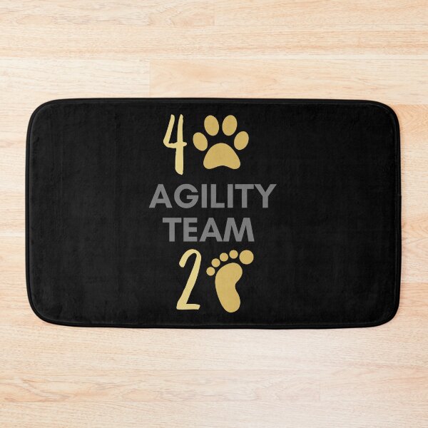 Item preview, Agility team 4 legs and 2 feet in gray and gold designed and sold by PausePapote.