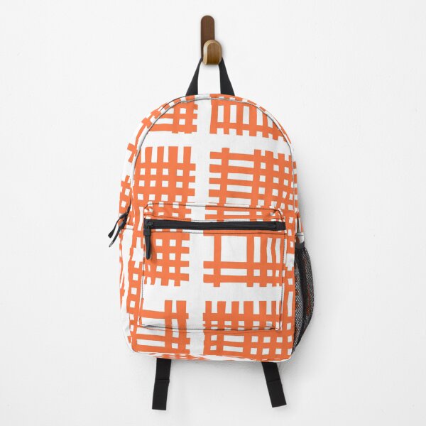 Artikelvorschau, Cross Hatch Patches Pattern Orange entworfen und verkauft von tonymagnerart.