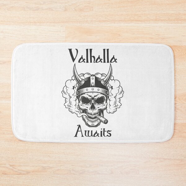 Item preview,  Valhalla Awaits - Skull smoking designed and sold by Georgy09.