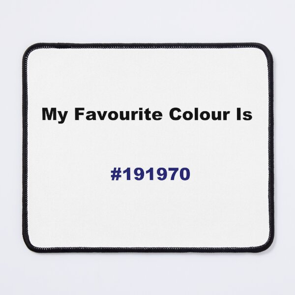 Item preview, My Favourite Colour Is #191970 designed and sold by kiippers.