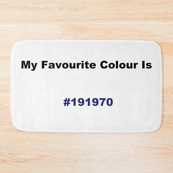 Item preview, My Favourite Colour Is #191970 designed and sold by kiippers.