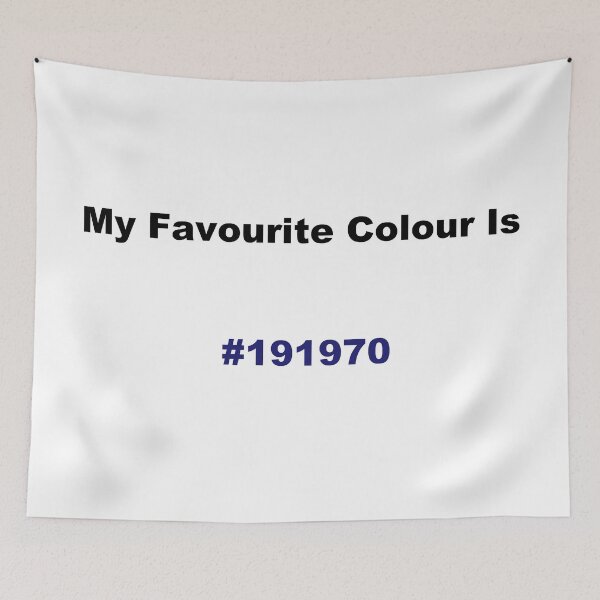 Item preview, My Favourite Colour Is #191970 designed and sold by kiippers.
