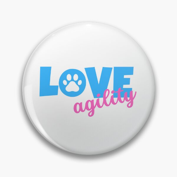 Item preview, Love agility in blue and pink designed and sold by PausePapote.
