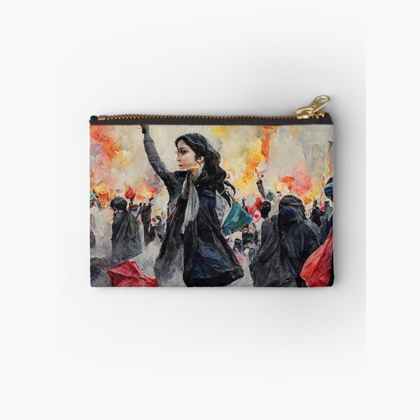 Item preview, Iranian women protesting after the death of Mahsa Amini designed and sold by justinasv775.