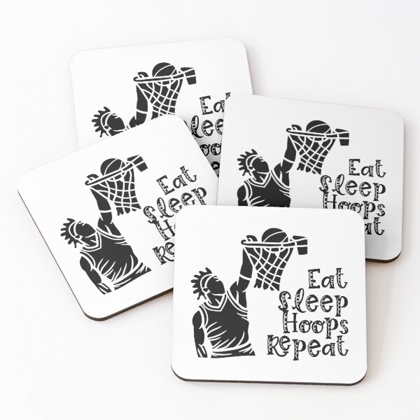 Item preview, Eat Sleep Hoops Repetir designed and sold by nextneveldesign.