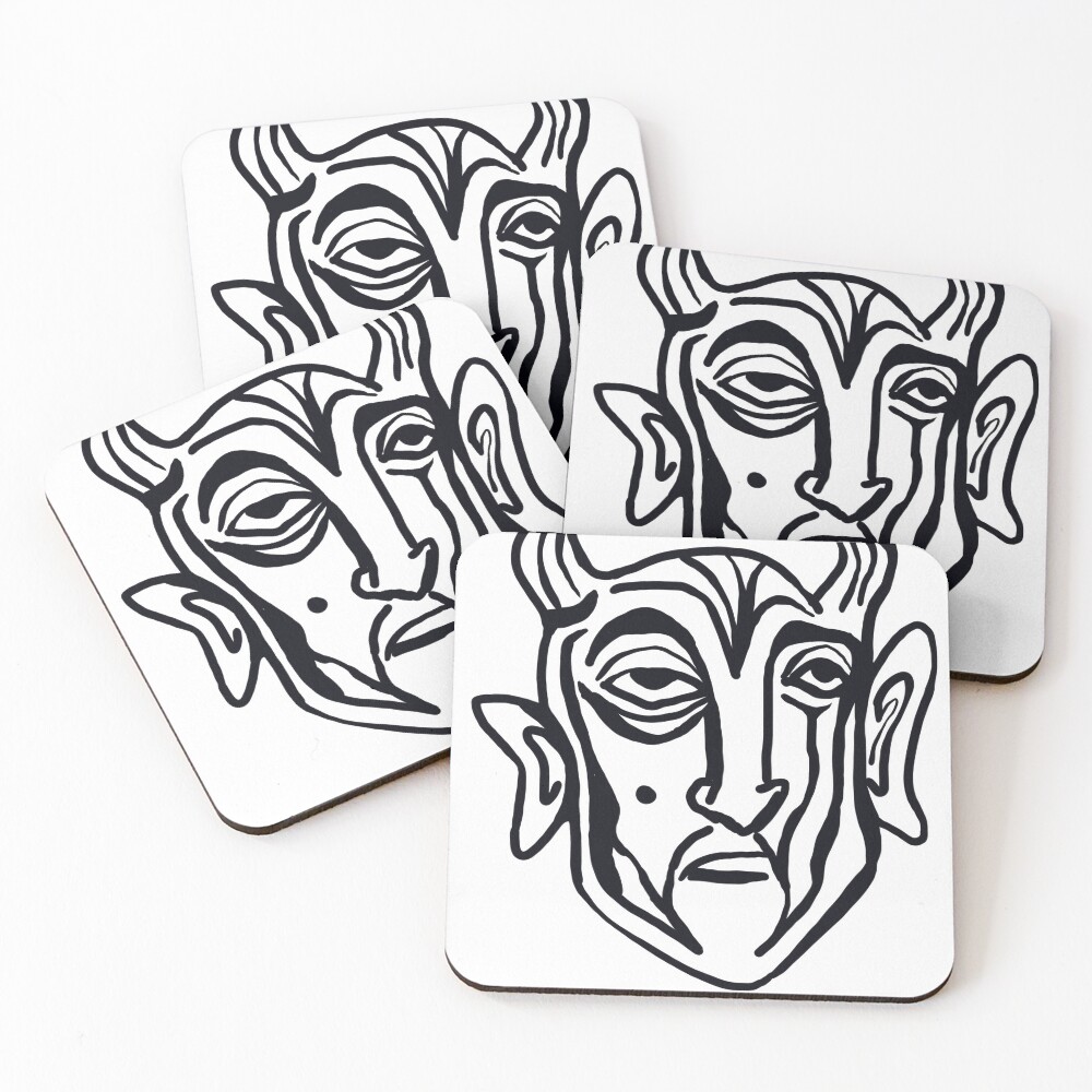 Item preview, Coasters (Set of 4) designed and sold by fishburd7.