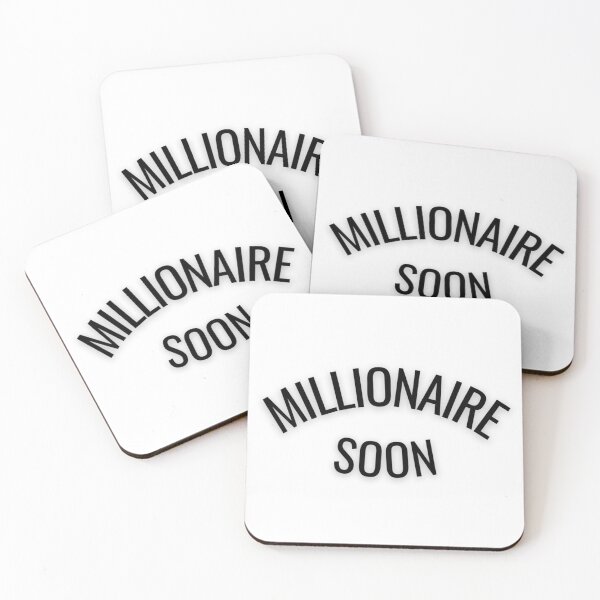 Item preview, Millionaire soon design designed and sold by Design Kingdom.