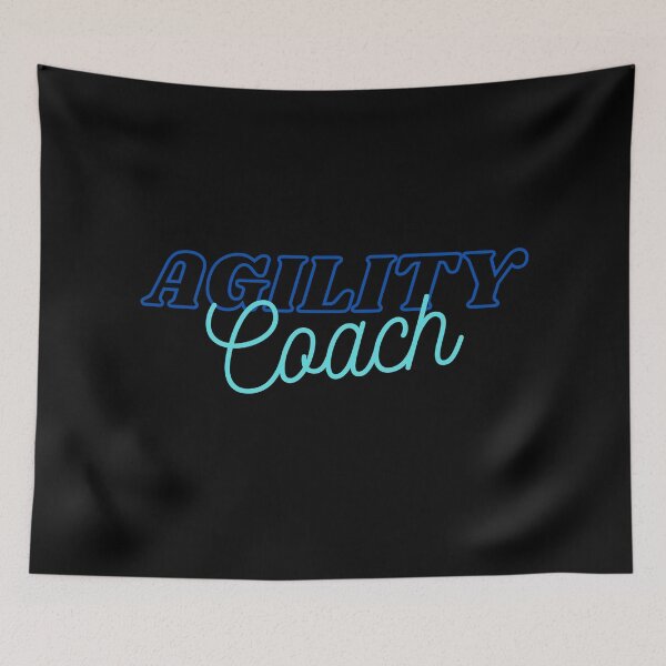 Item preview, Copy of Agility coach in blue and turquoise designed and sold by PausePapote.