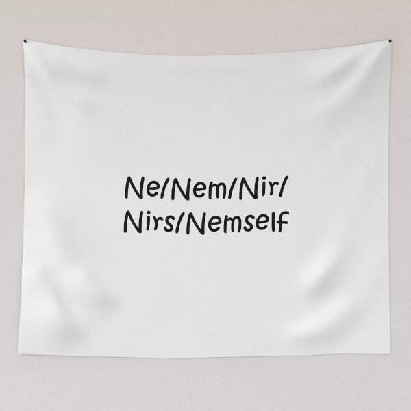 Item preview, Ne/Nem/Nemself Full Pronouns  designed and sold by kiippers.