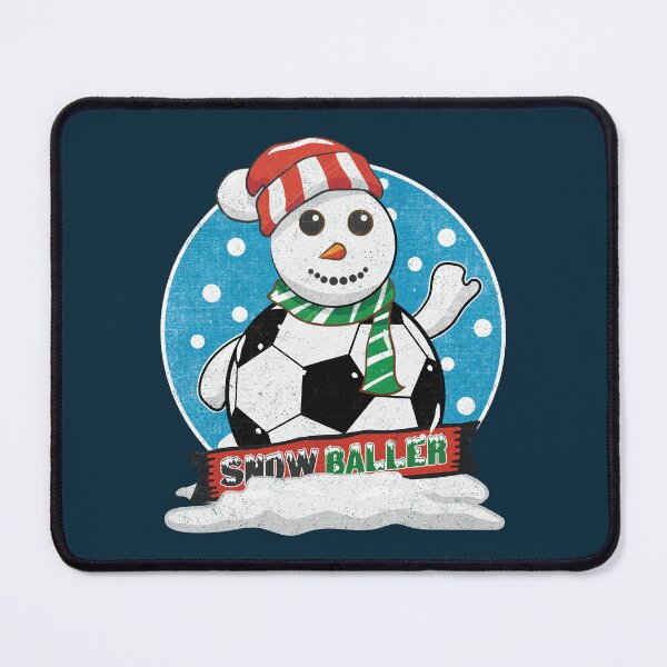 Item preview, Soccer Christmas Snowman (Snow Baller) designed and sold by Numero14.
