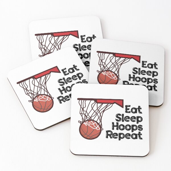 Item preview, Eat Sleep Hoops Repetir designed and sold by nextneveldesign.