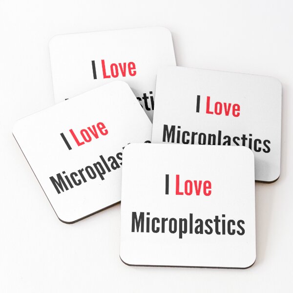 Item preview, I love microplastics designed and sold by FunifyQuotes.