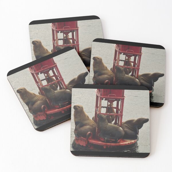 Item preview, Seals On Buoy   designed and sold by JLFXCreations.