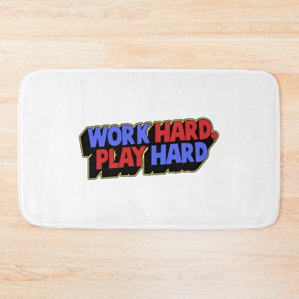 Item preview, Work hard play hard design designed and sold by Design Kingdom.