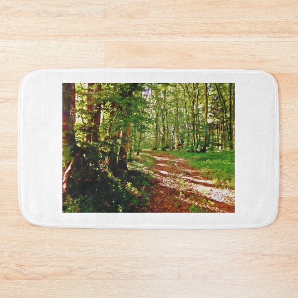 Item preview, sunny forest designed and sold by Wolfgang Schweizer.
