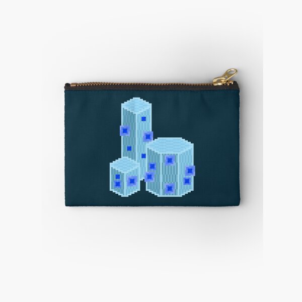Item preview, Cyan Geometric Pixel Cacti designed and sold by rin3d .