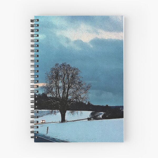 Item preview, street with Linden tree in winter designed and sold by Wolfgang Schweizer.