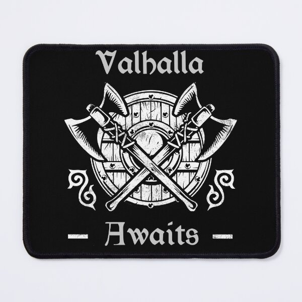Item preview, Valhalla Awaits - Viking Axe and Shield designed and sold by Georgy09.