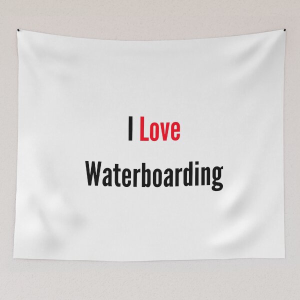 Item preview, I love Waterboarding designed and sold by FunifyQuotes.