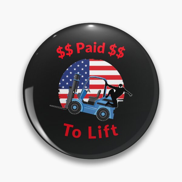 Item preview, Forklift Ninja, Paid to Lift BR designed and sold by TeamsterLife.