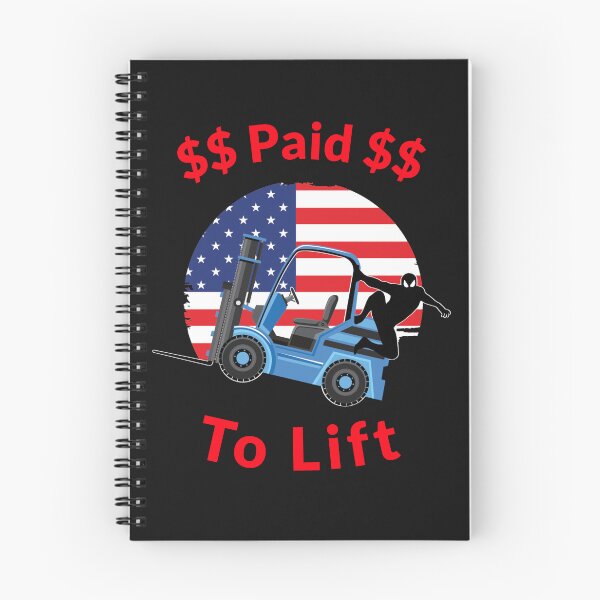 Item preview, Forklift Ninja, Paid to Lift BR designed and sold by TeamsterLife.