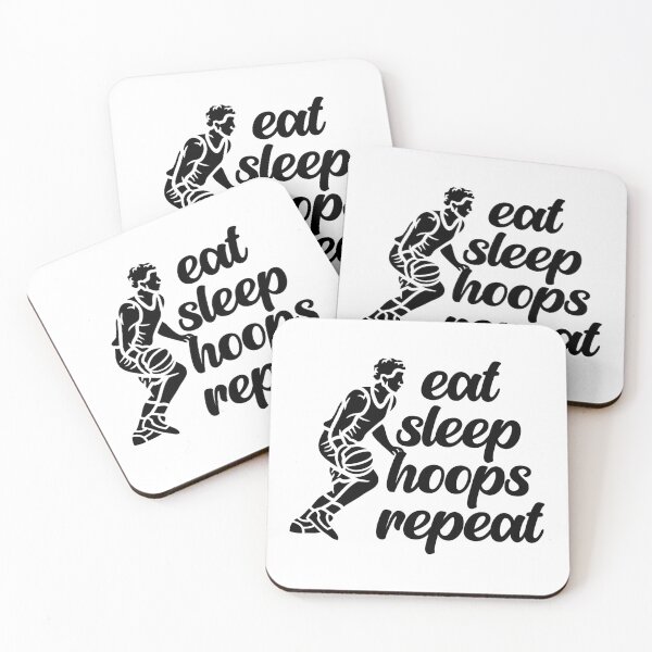 Item preview, Eat Sleep Hoops Repetir designed and sold by nextneveldesign.
