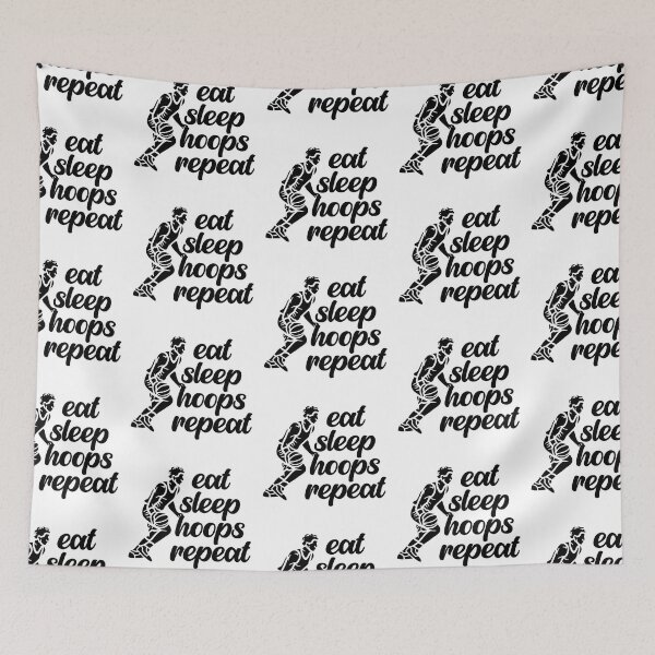 Item preview, Eat Sleep Hoops Repetir designed and sold by nextneveldesign.