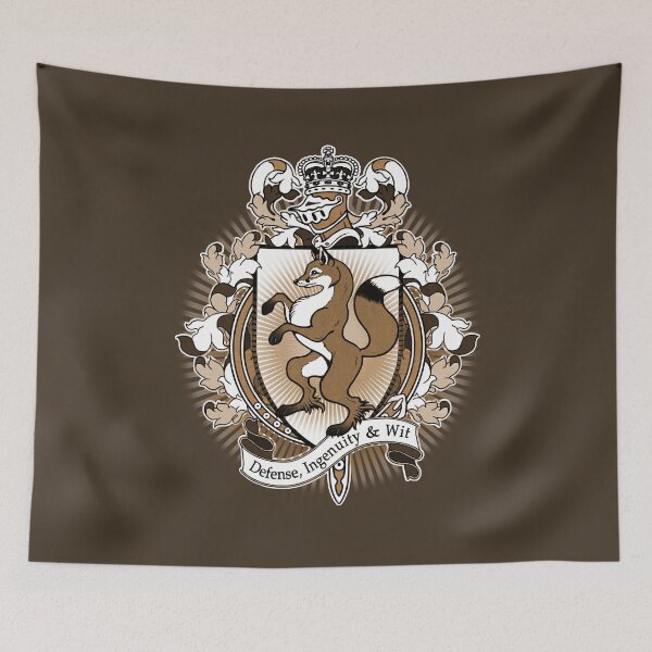 Item preview, Fox Coat Of Arms Heraldry designed and sold by Heather Hitchman.