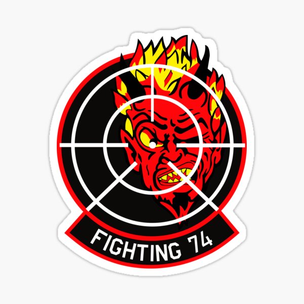 Item preview, USN VF-74 Strike Fighter Squadron - Be-Devilers - Black Clean Style designed and sold by pzd501.