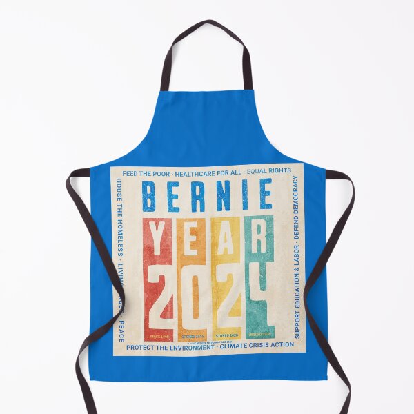 Artikelvorschau, PMD00135 Progressive Movement Designs Bernie Sanders 2024 Regenbogen auf Blau für Progressive entworfen und verkauft von ProgressiveLeft.