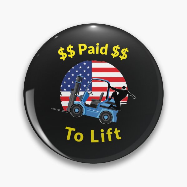 Item preview, Forklift Ninja, Paid to Lift BY designed and sold by TeamsterLife.
