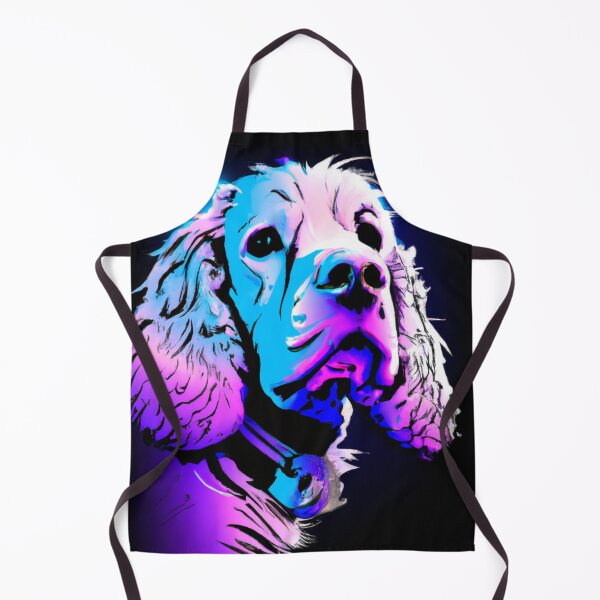 Item preview, Neon Clumber Spaniel designed and sold by Winging-It.