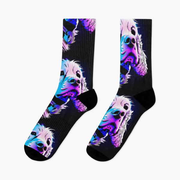 Item preview, Neon Clumber Spaniel designed and sold by Winging-It.