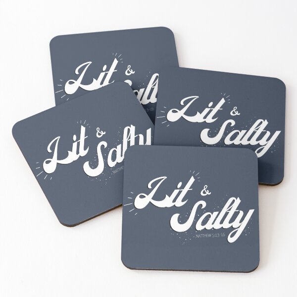 Item preview, Lit & Salty - Matthew 5:13-16 designed and sold by AK Design Co..