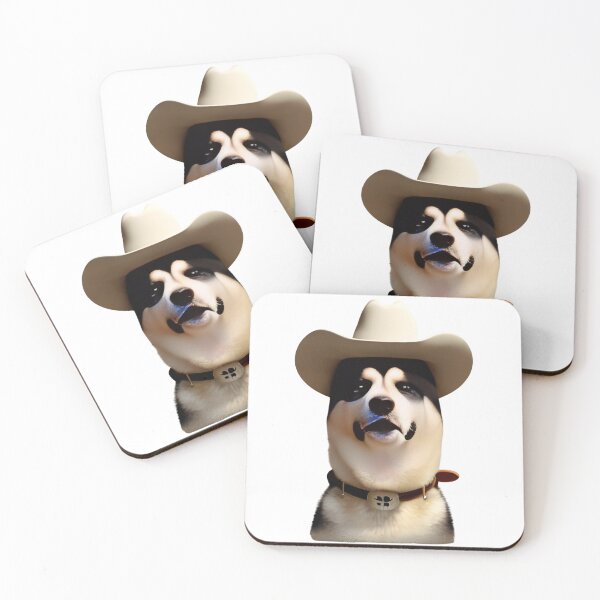 Item preview, Cowboy Akita Dog, Akita Dog Breed designed and sold by The Love Quill.