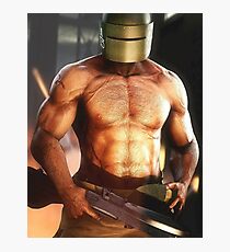 Tachanka Shirtless Photographic Print