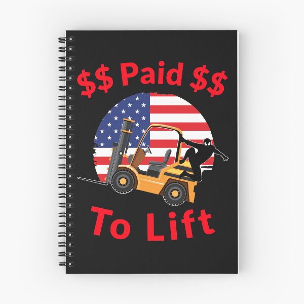 Item preview, Forklift Ninja, Paid to Lift GR designed and sold by TeamsterLife.