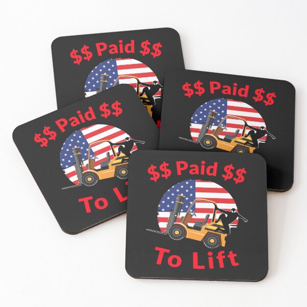 Item preview, Forklift Ninja, Paid to Lift GR designed and sold by TeamsterLife.